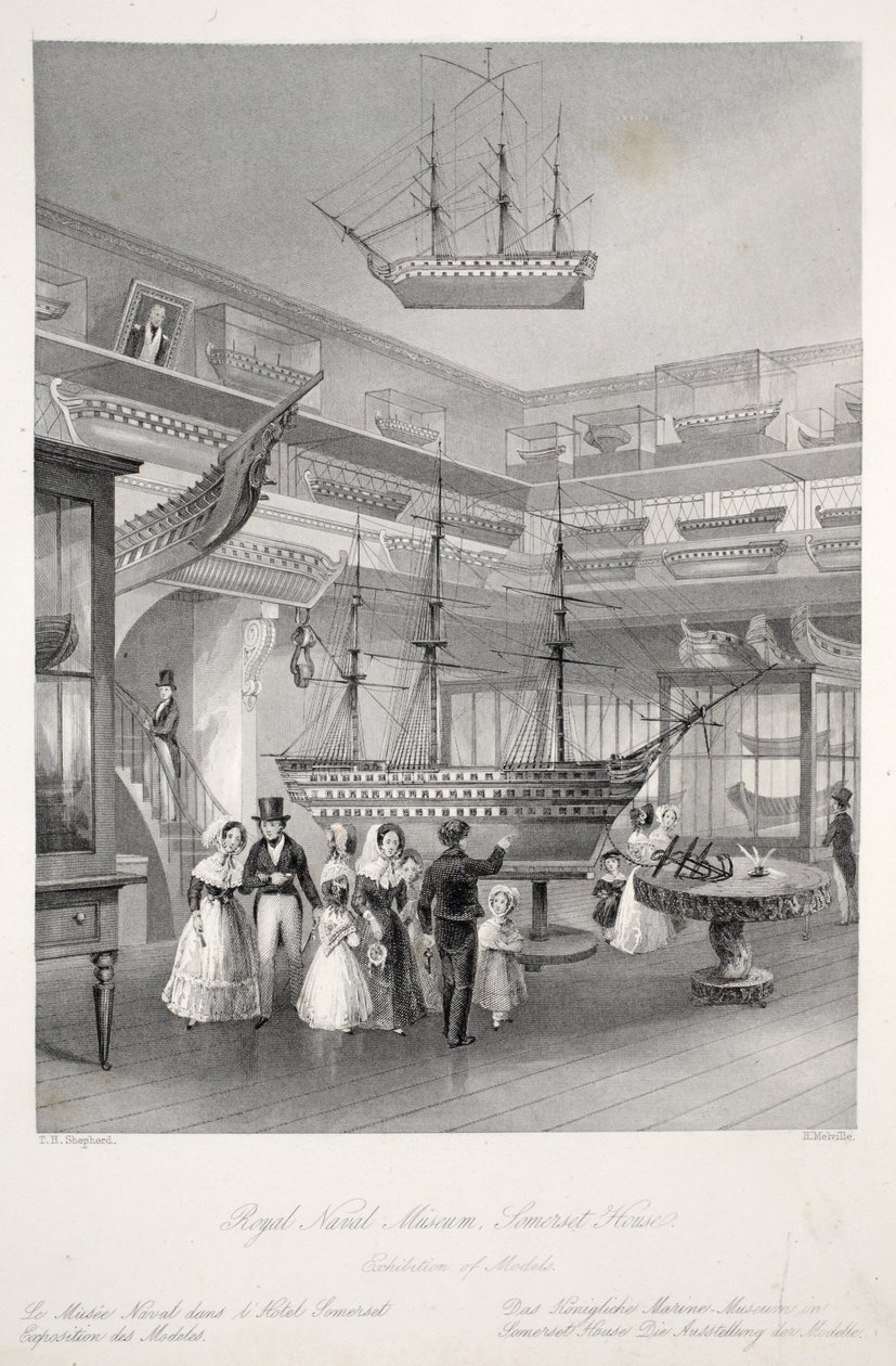 Royal Naval Museum, Somerset House, uit 