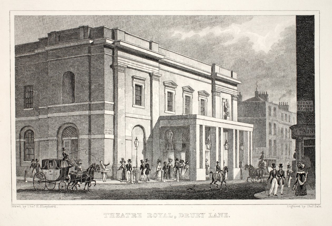 Theatre Royal, Drury Lane, uit 