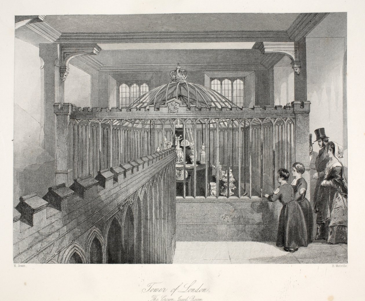 Tower of London, De Kroonjuwelenkamer, uit 