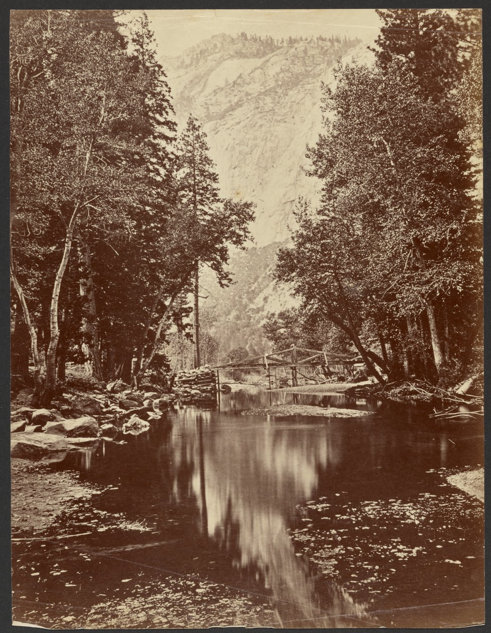 Adelaarspunt, Yosemite door Thomas Houseworth