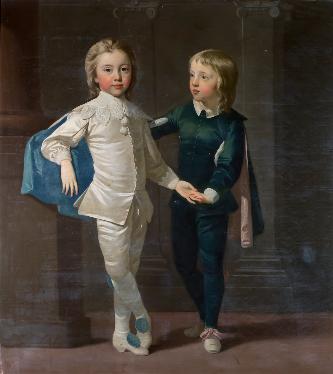 Sir Edward Hulse, 3e Baronet en zijn broer, Samuel Hulse, c.1758 door Thomas Hudson