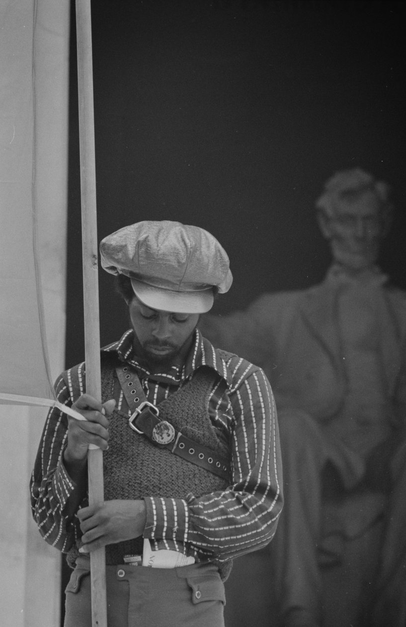 Zwarte Panterconventie, Lincoln Memorial door Thomas J. O