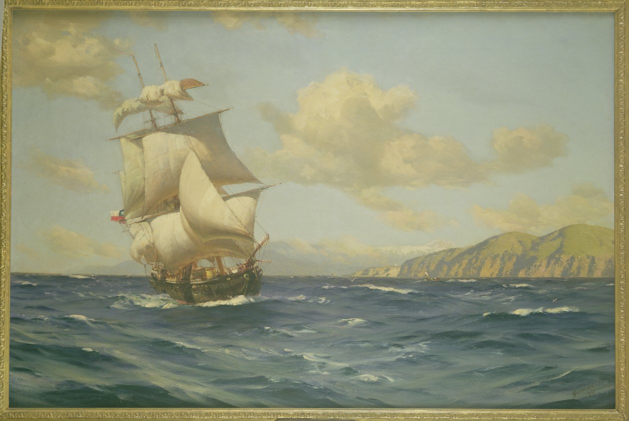 Esmeralda, 1908 door Thomas J. Somerscales