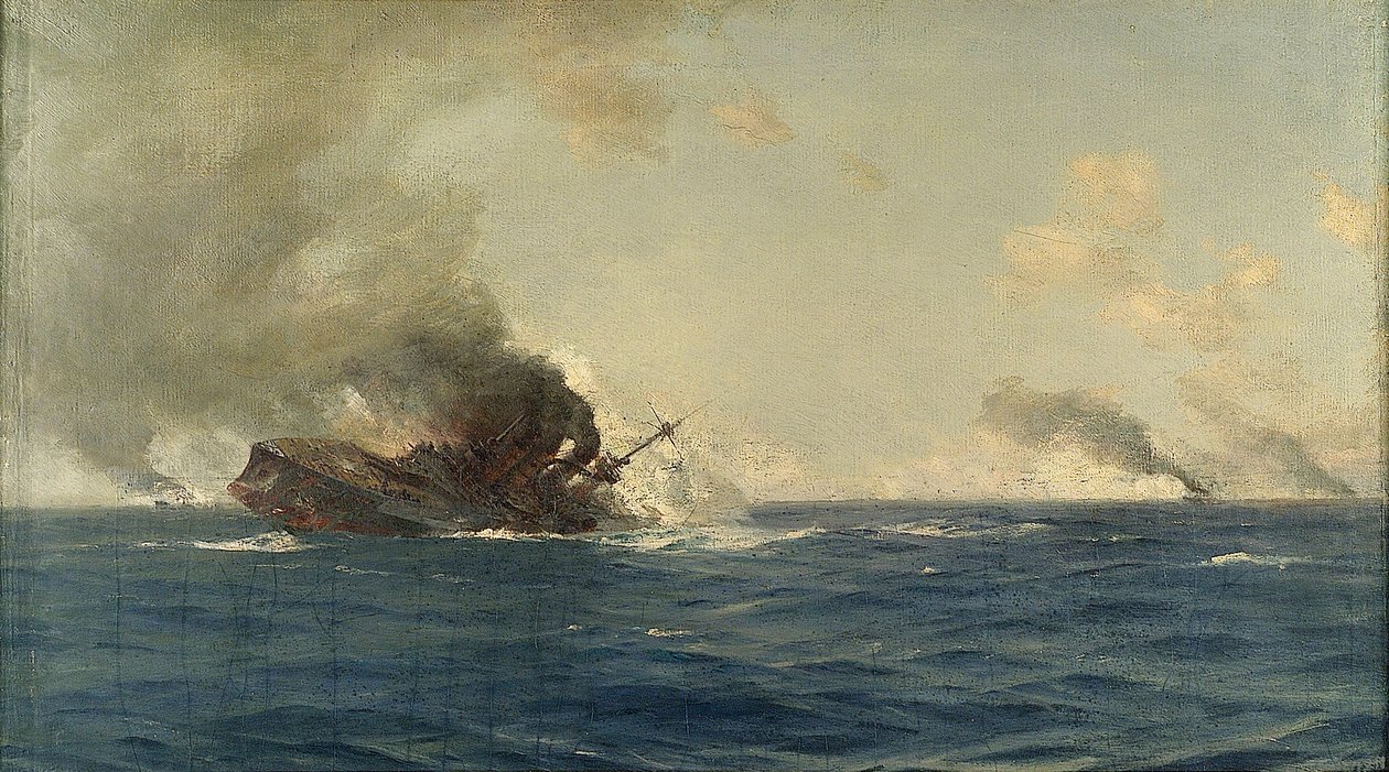 Het zinken van de 