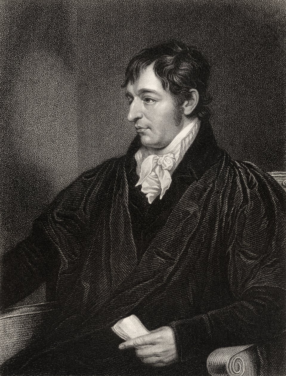 Richard Porson, gegraveerd door W. Holl, uit 