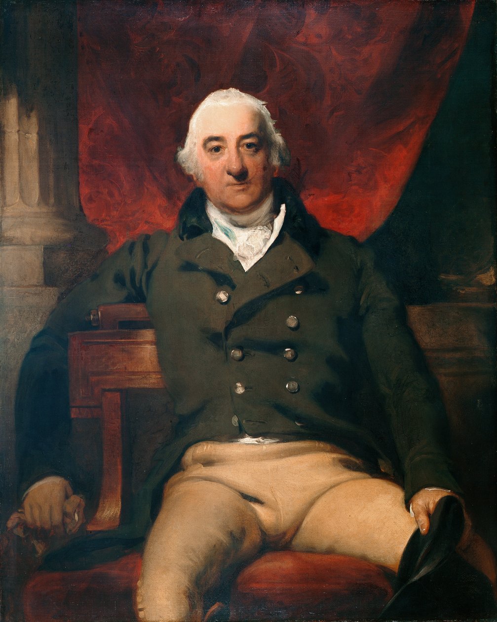 James Curtis door Thomas Lawrence