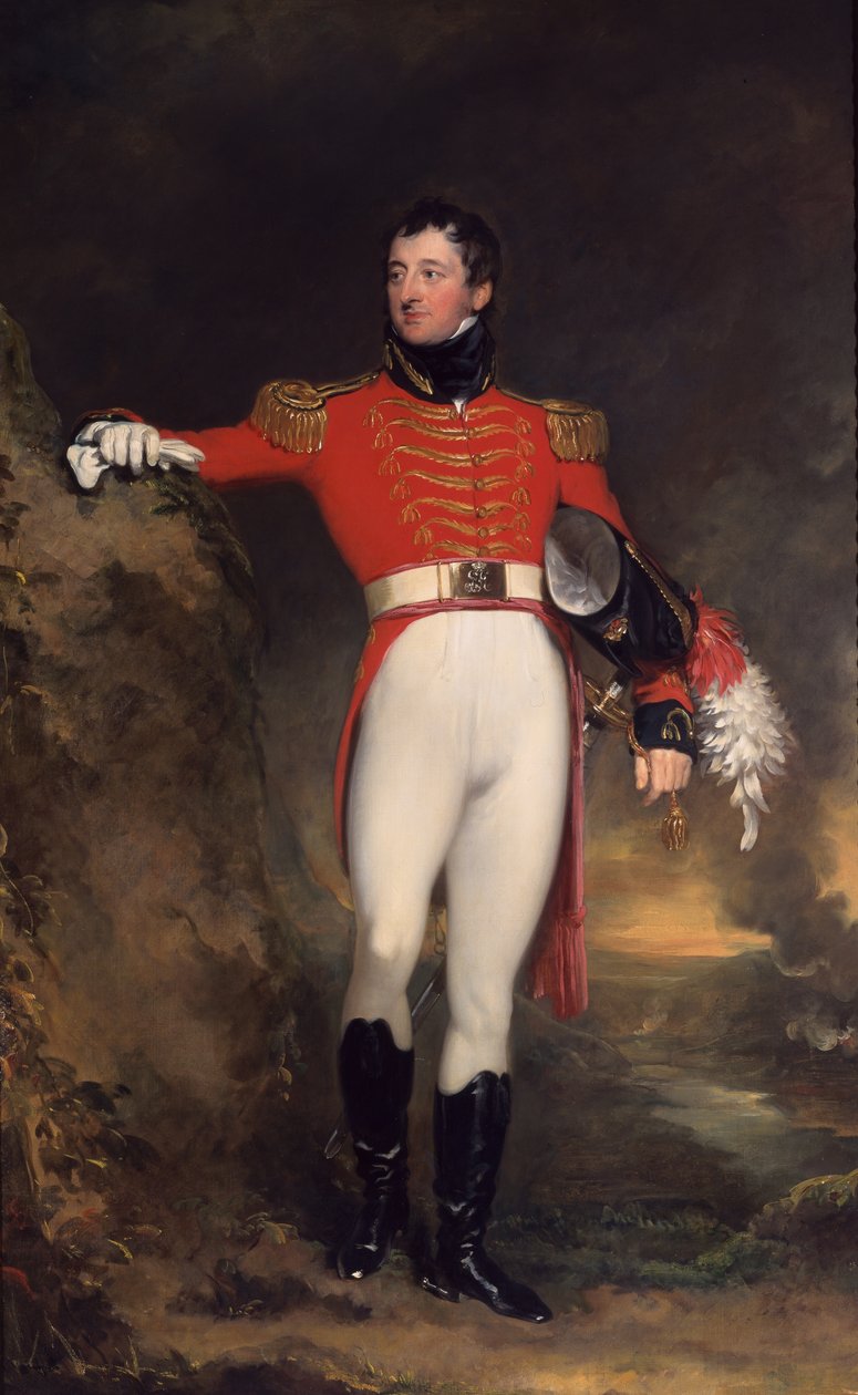 Luitenant-Generaal William, 1e Graaf van Craven, ca. 1815 door Thomas Lawrence
