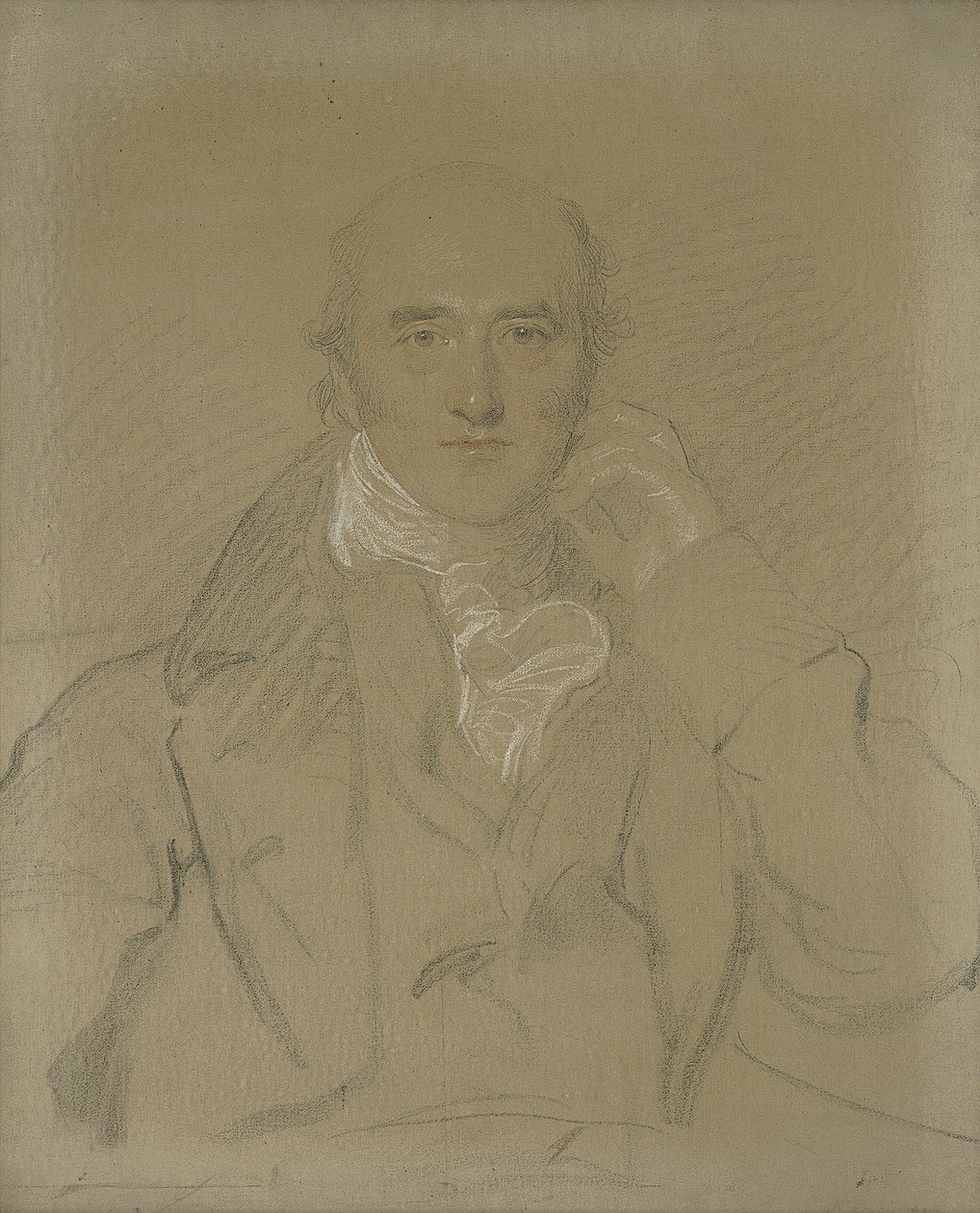 Portret van George Canning, M.P. (1770-1827), halve lengte, zittend door Thomas Lawrence
