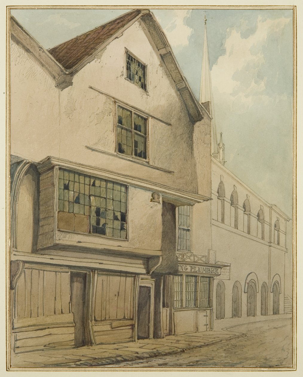 46 Baldwin Street door Thomas Leeson the Elder Rowbotham
