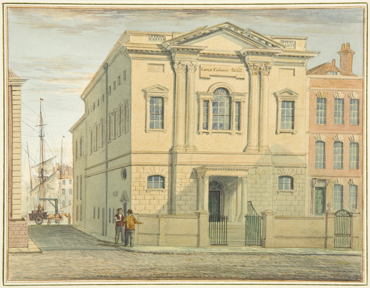 Assembly Rooms, Prince Street door Thomas Leeson the Elder Rowbotham