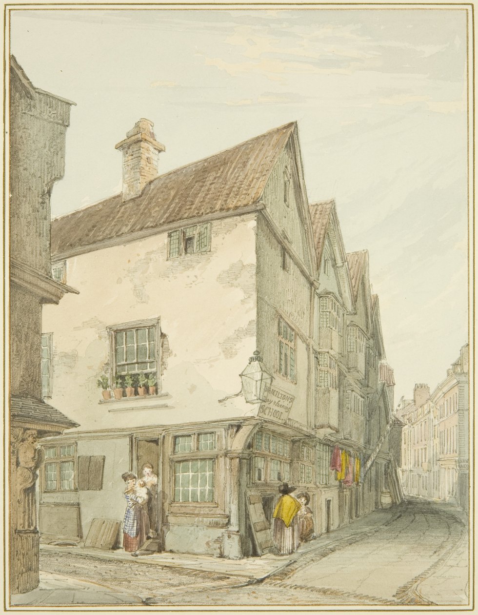 De Hoek van Castle Green door Thomas Leeson the Elder Rowbotham