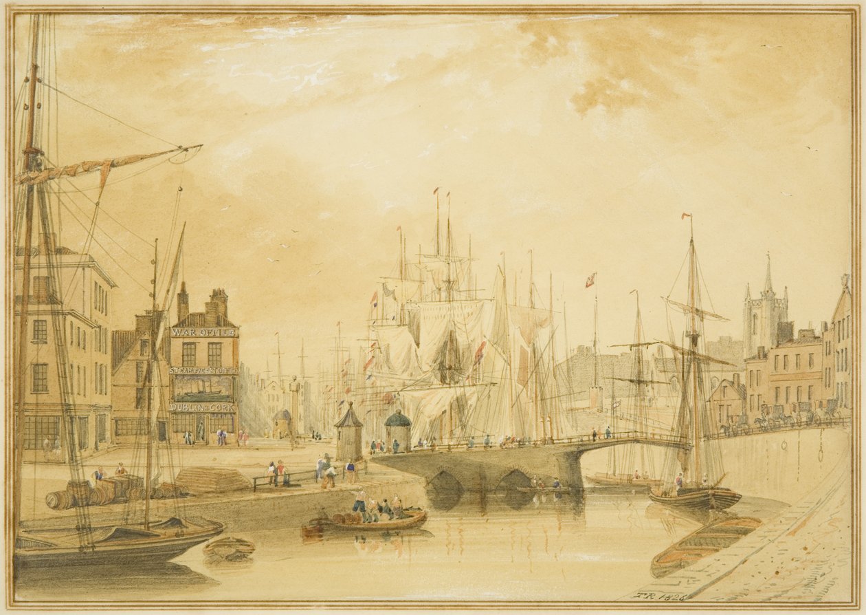 Uitzicht op de Ophaalbrug (St Augustine
