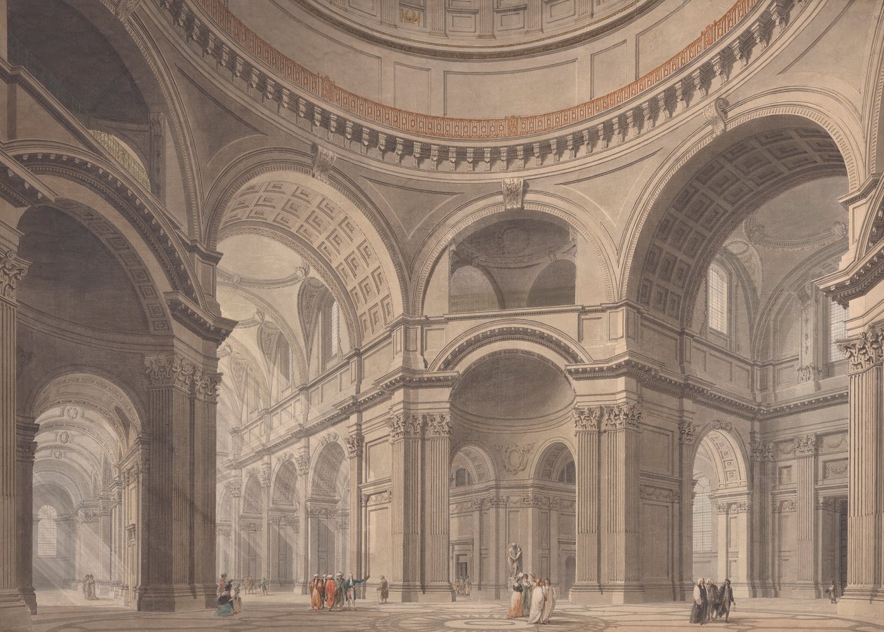 Interieur van St. Paul
