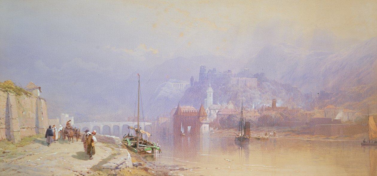 Heidelberg door Thomas Miles Richardson
