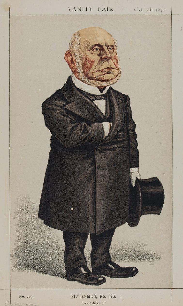 CF Adams, Vanity Fair, 1872-10-05 door Thomas Nast