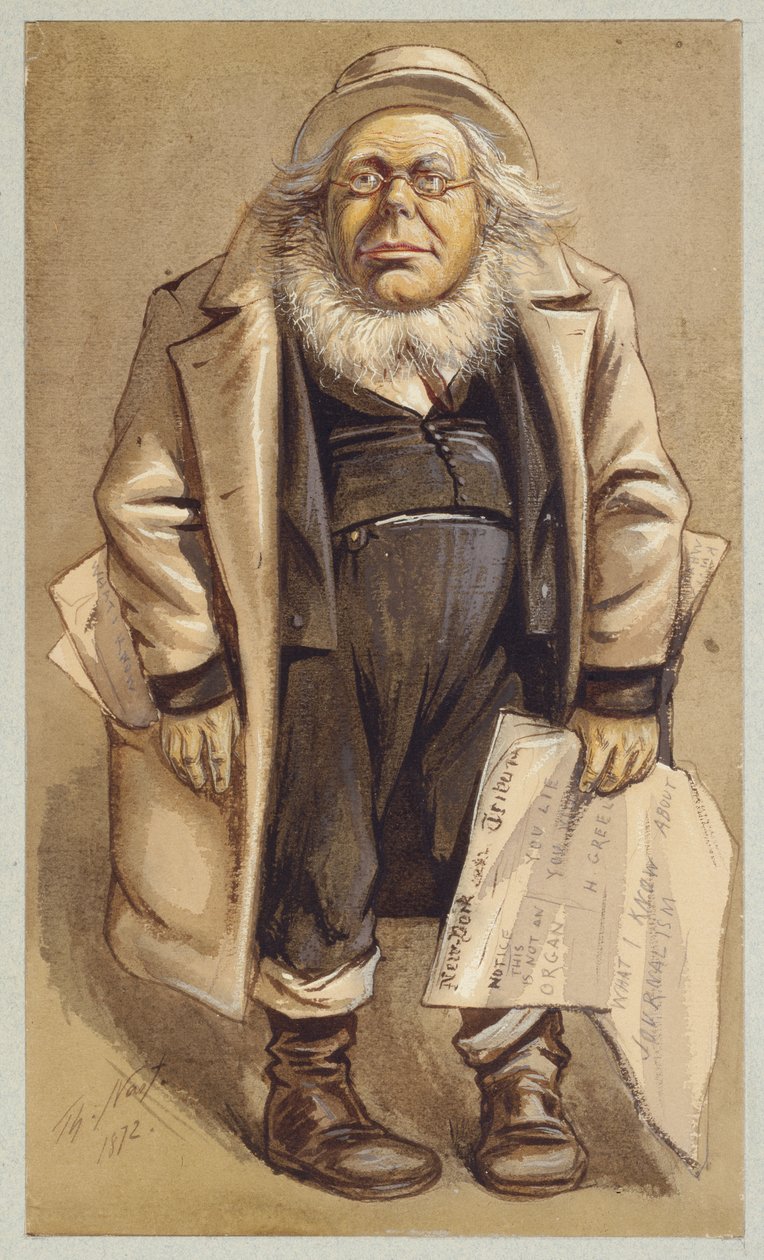 Horace Greeley door Thomas Nast