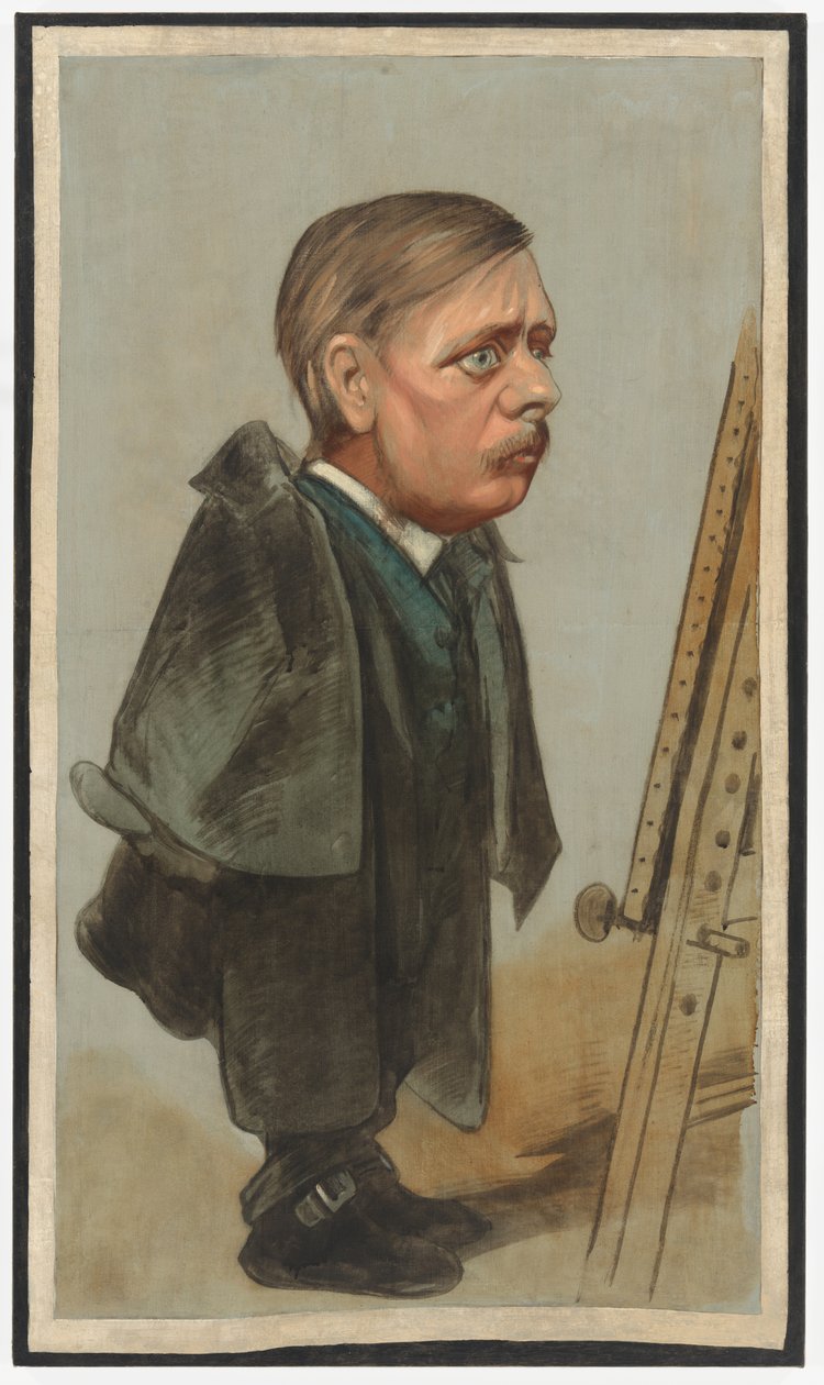 Lester Wallack door Thomas Nast