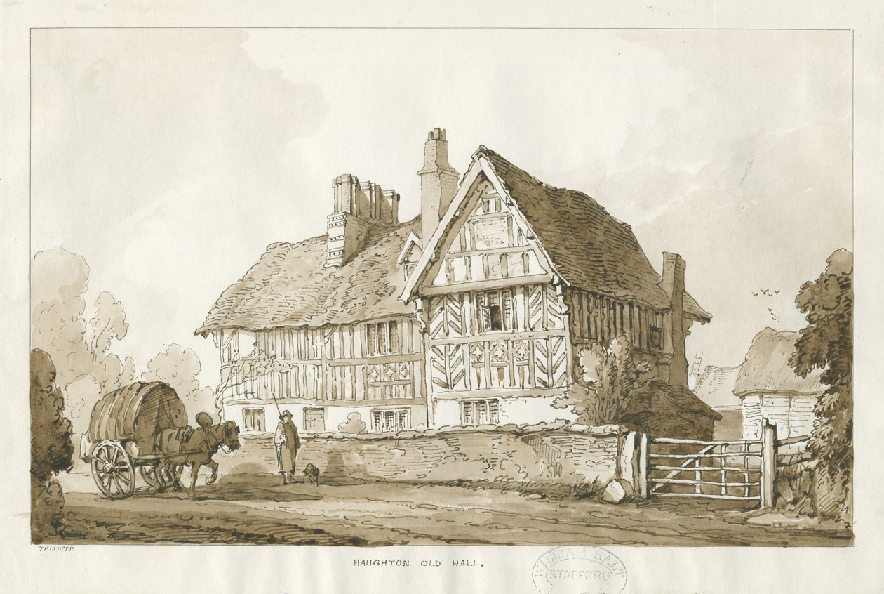Haughton - Oude Hal door Thomas Peploe Wood