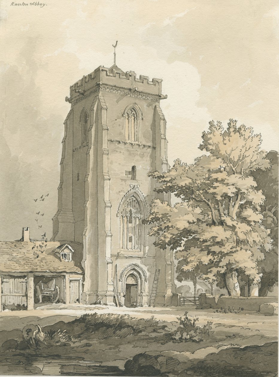 Ranton Abbey door Thomas Peploe Wood