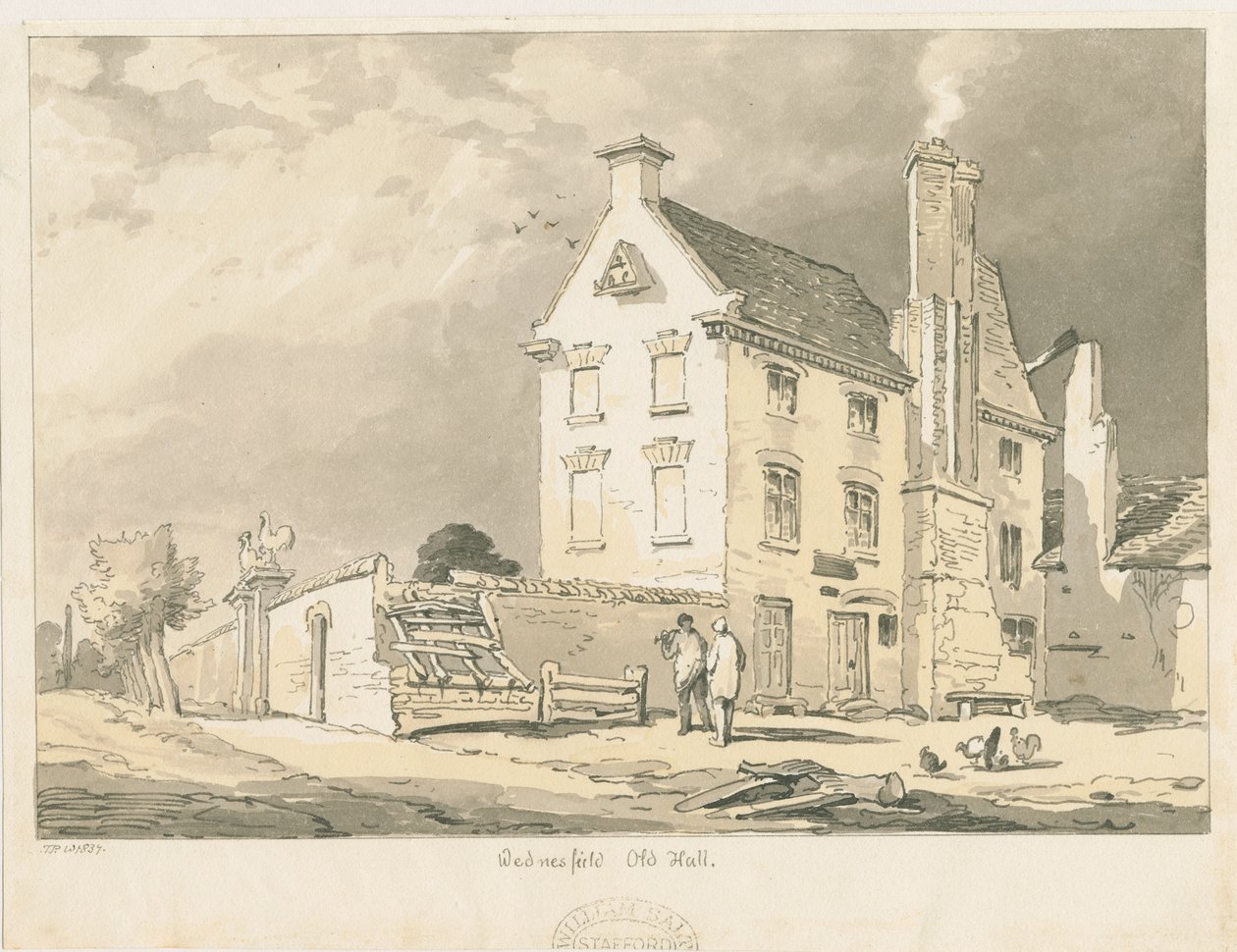 Wednesfield - Oud Hall door Thomas Peploe Wood