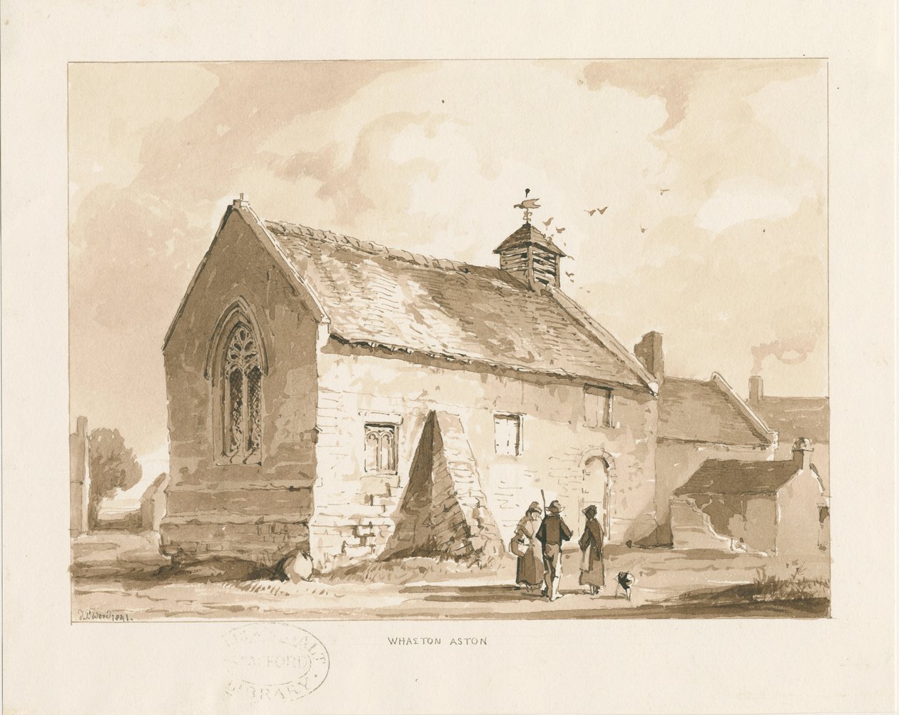 Wheaton Aston Kapel, 1841 door Thomas Peploe Wood