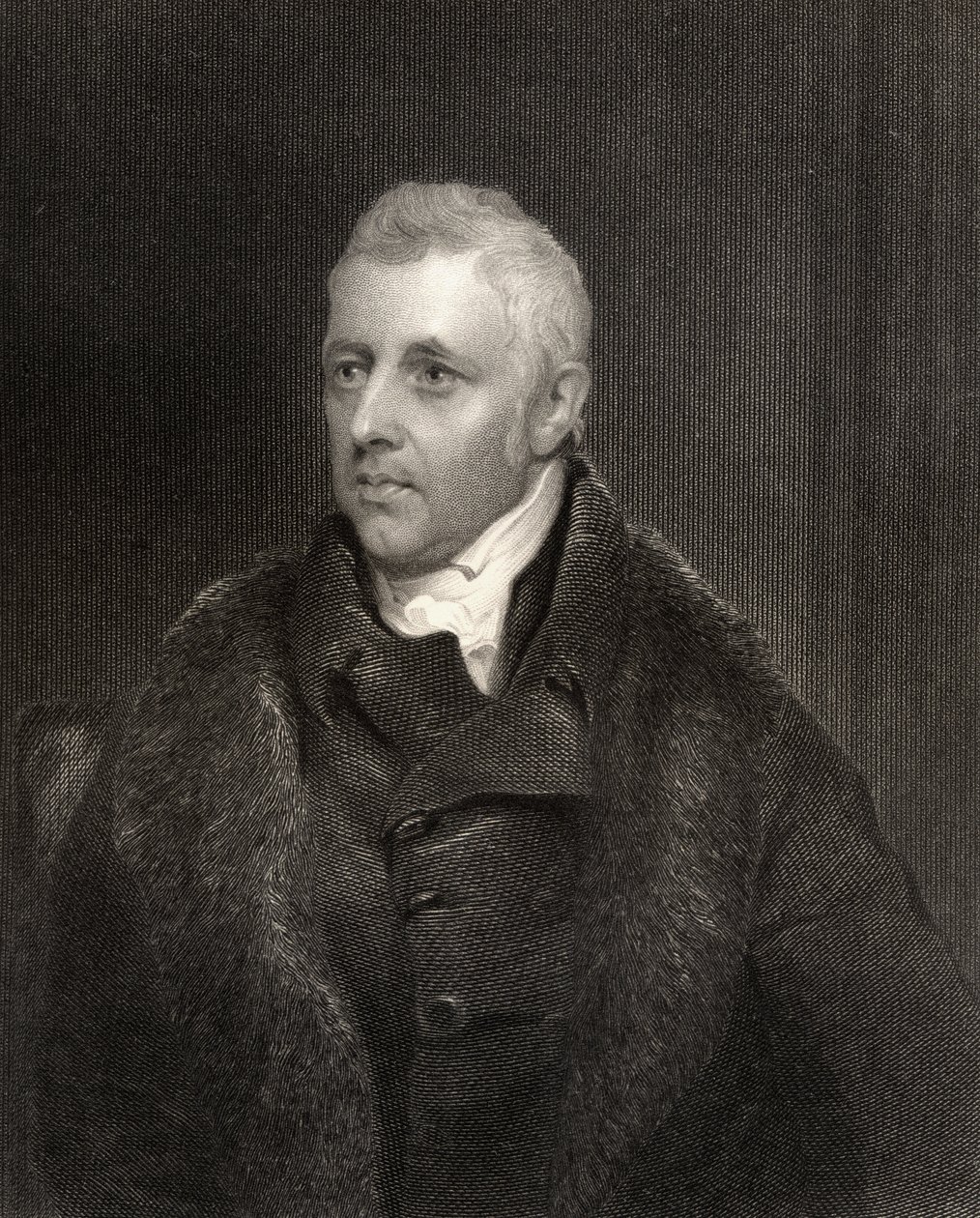 Dudley Ryder, 1e Graaf van Harrowby, gegraveerd door Henry Robinson (1796-1871), uit 