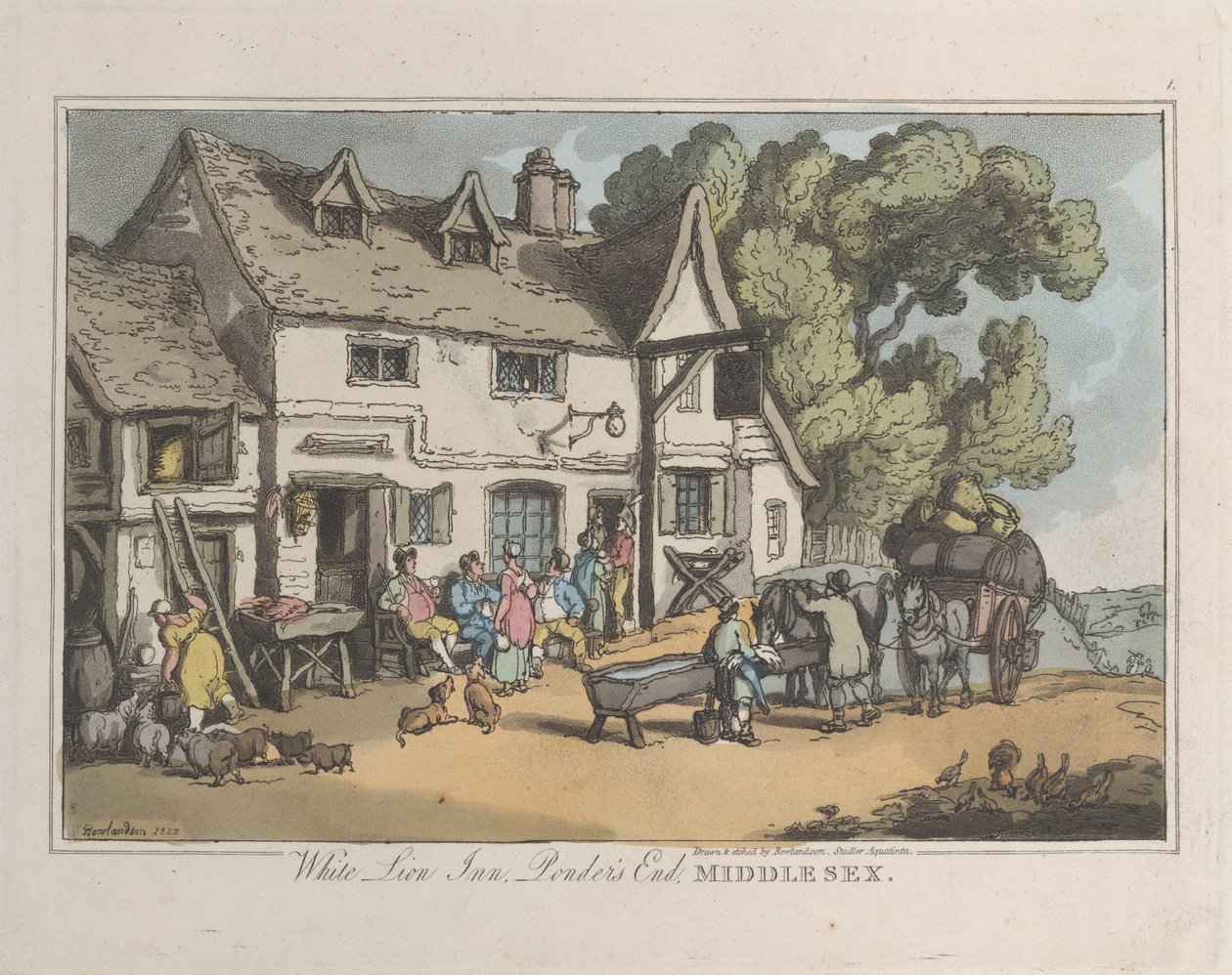 White Lion Inn. Ponder