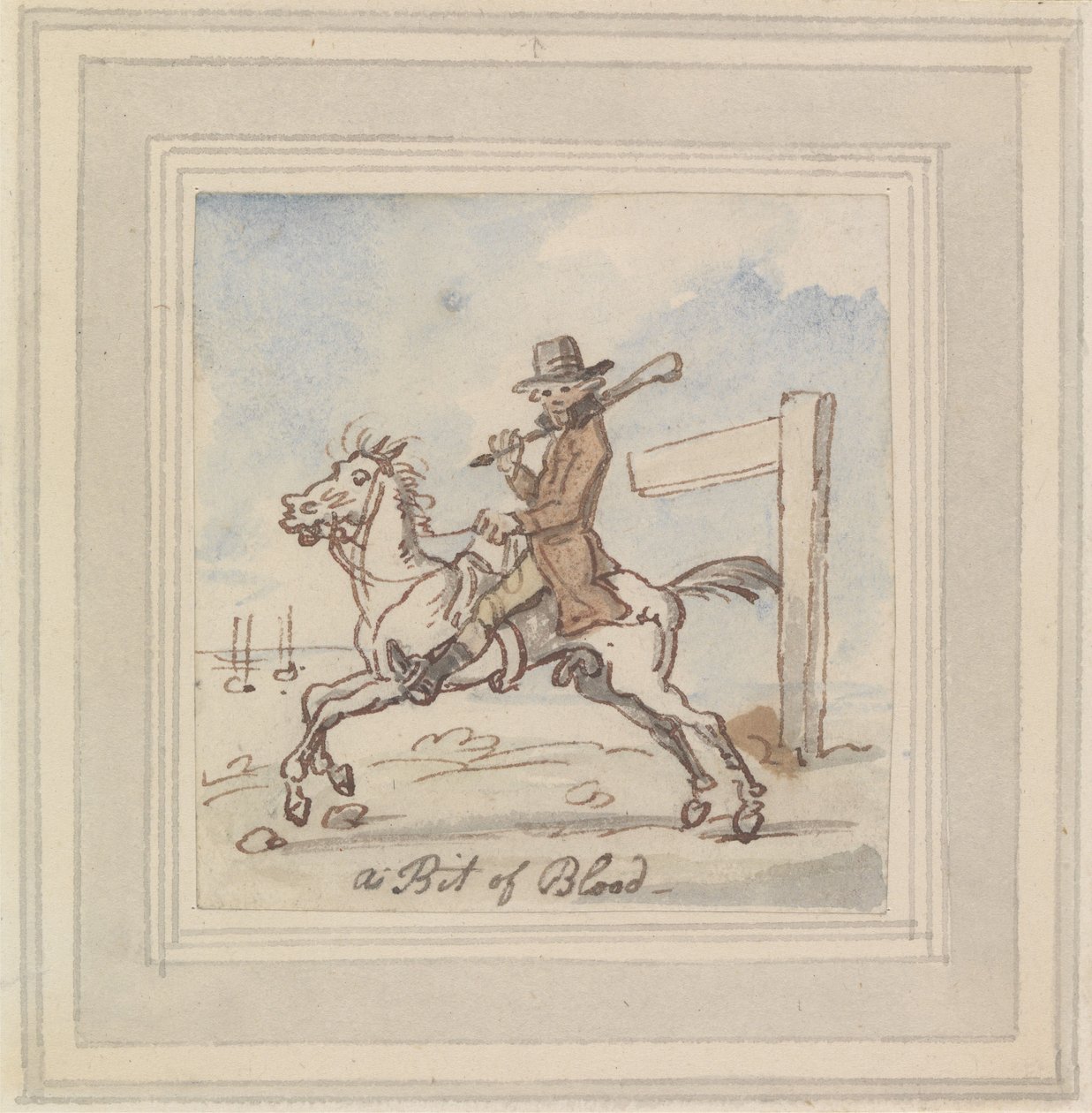 Een beetje bloed door Thomas Rowlandson