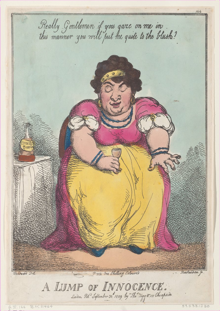 Een Klomp Onschuld, 30 september 1809 door Thomas Rowlandson