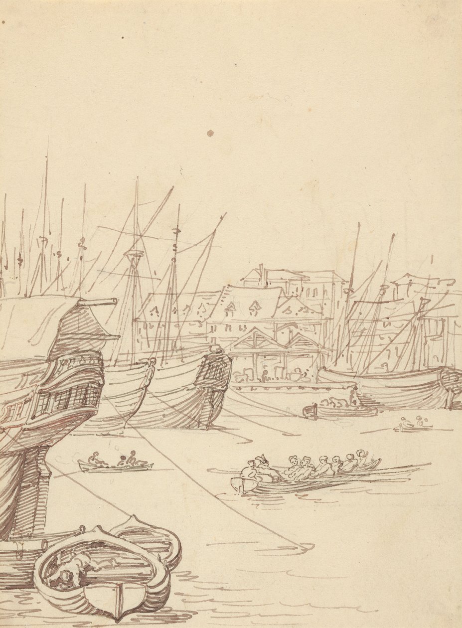 Albumtekening door Thomas Rowlandson