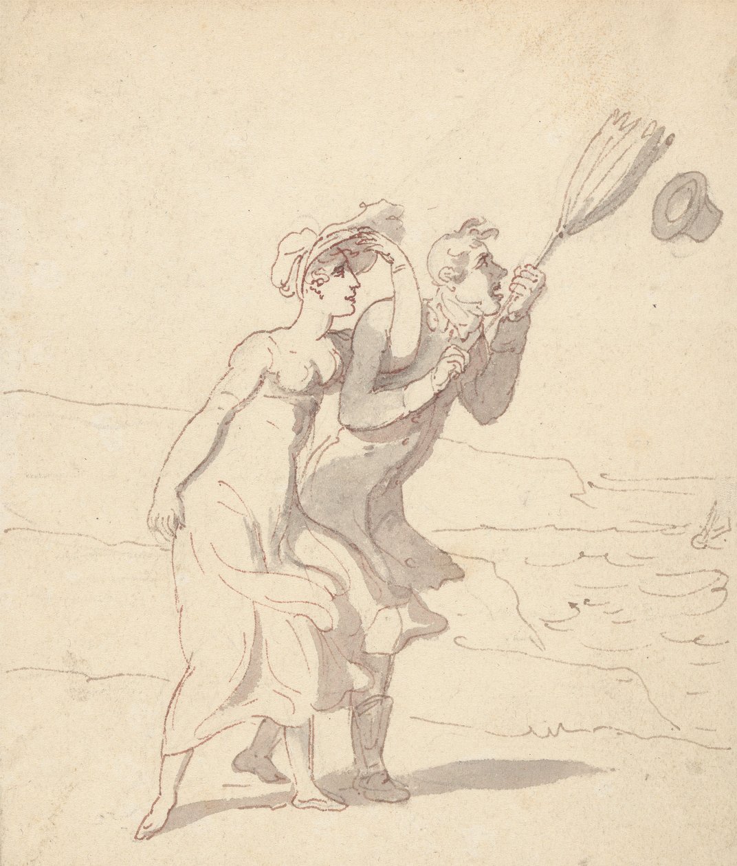 Albumtekening door Thomas Rowlandson