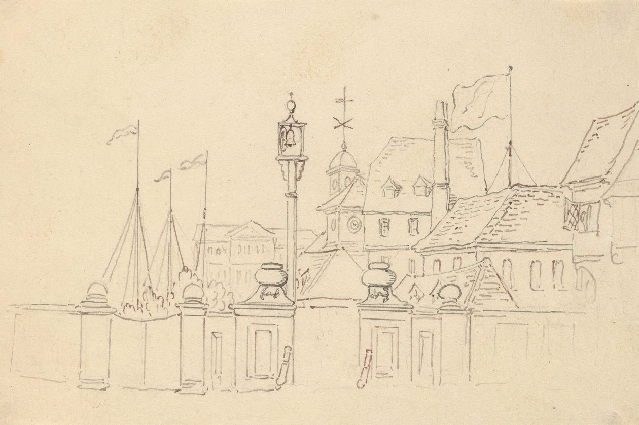 Albumtekening door Thomas Rowlandson