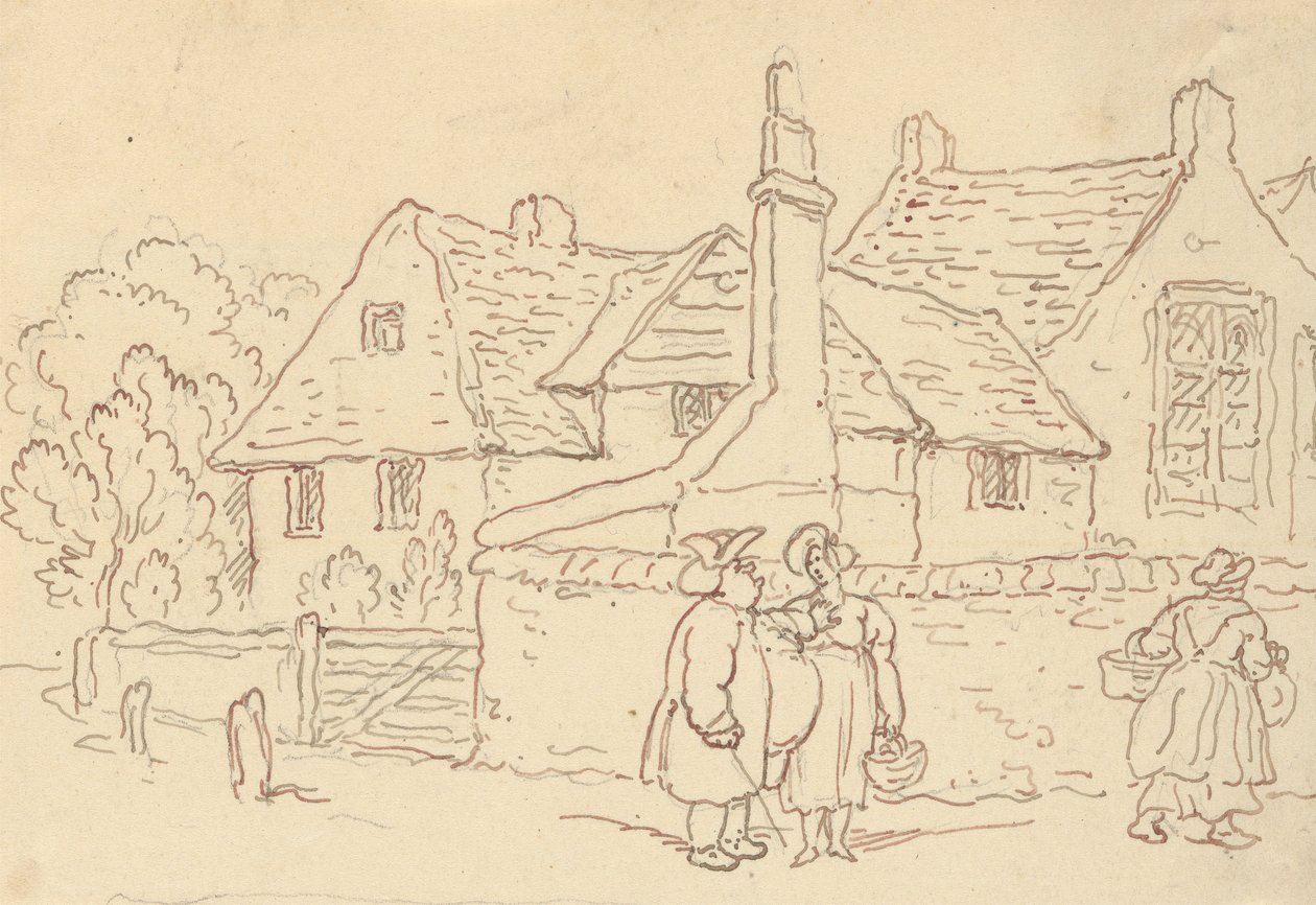 Albumtekening door Thomas Rowlandson