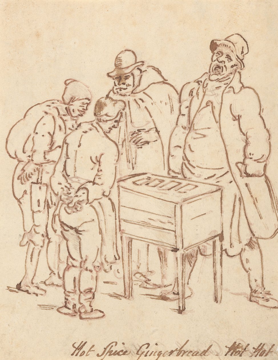 Albumtekening door Thomas Rowlandson