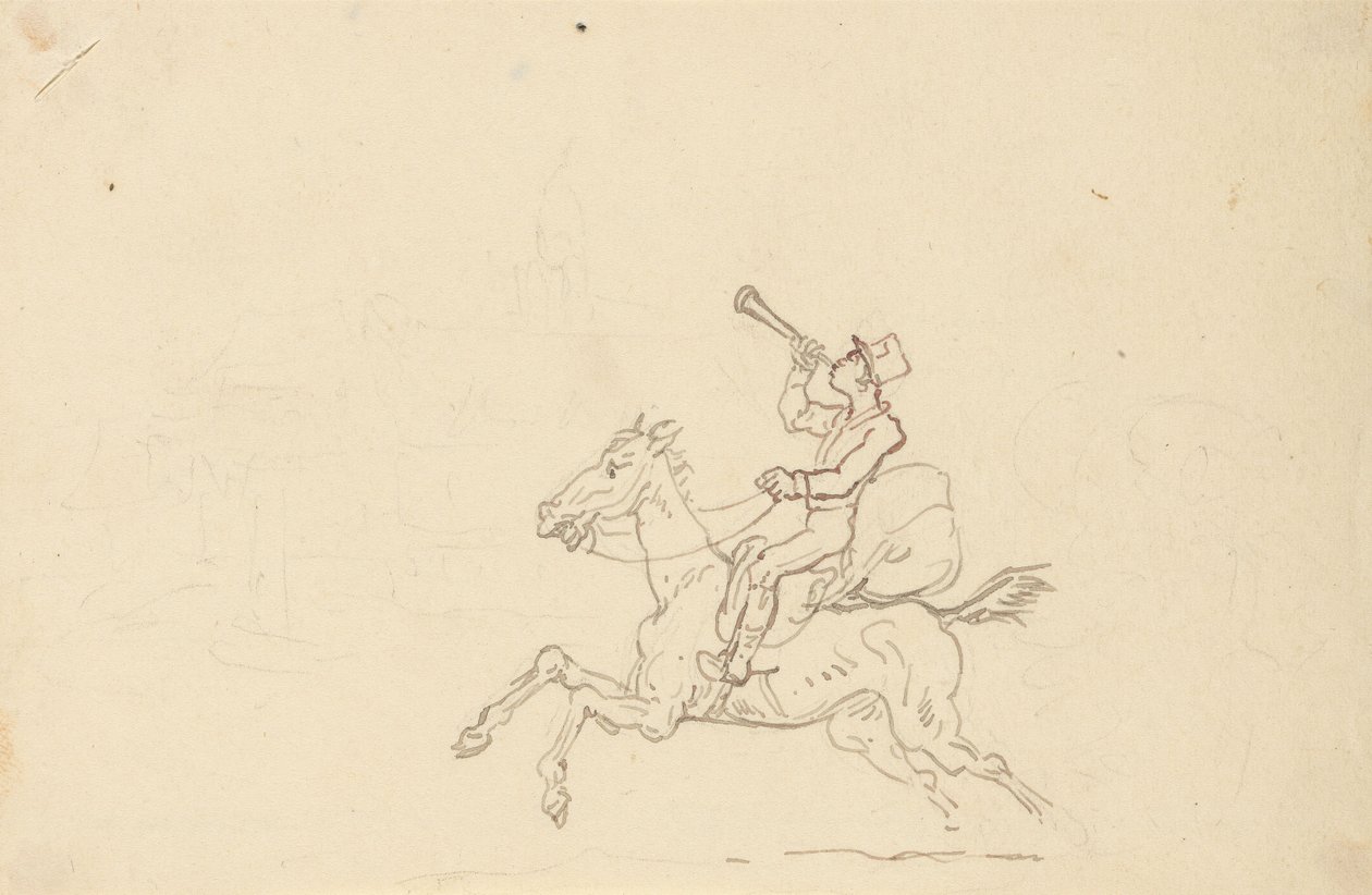 Albumtekening door Thomas Rowlandson