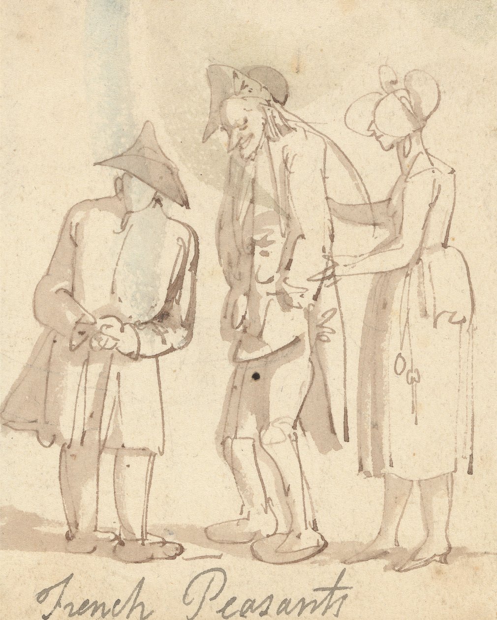 Albumtekening door Thomas Rowlandson