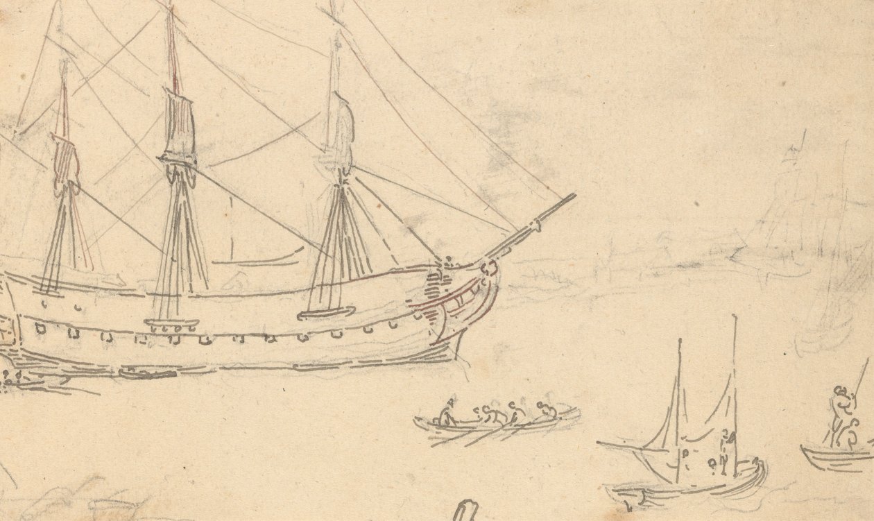 Albumtekening door Thomas Rowlandson
