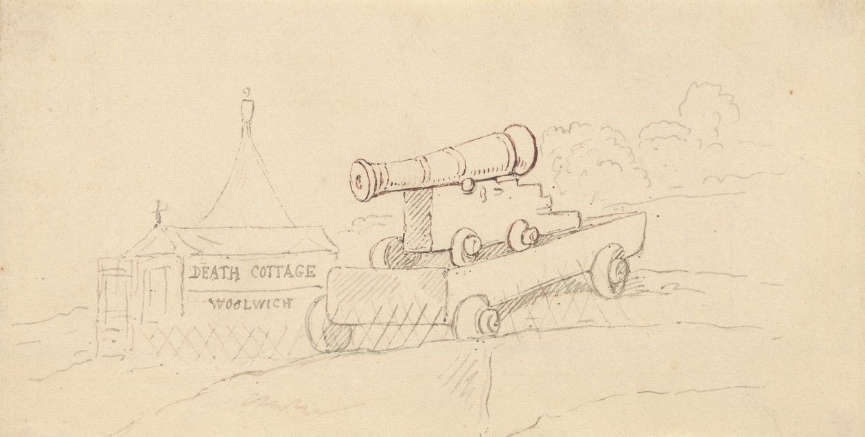 Albumtekening door Thomas Rowlandson