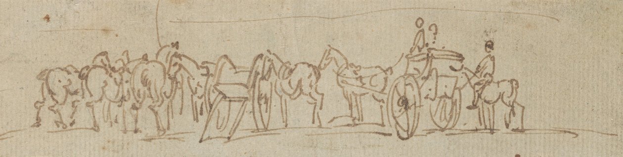 Albumtekening door Thomas Rowlandson