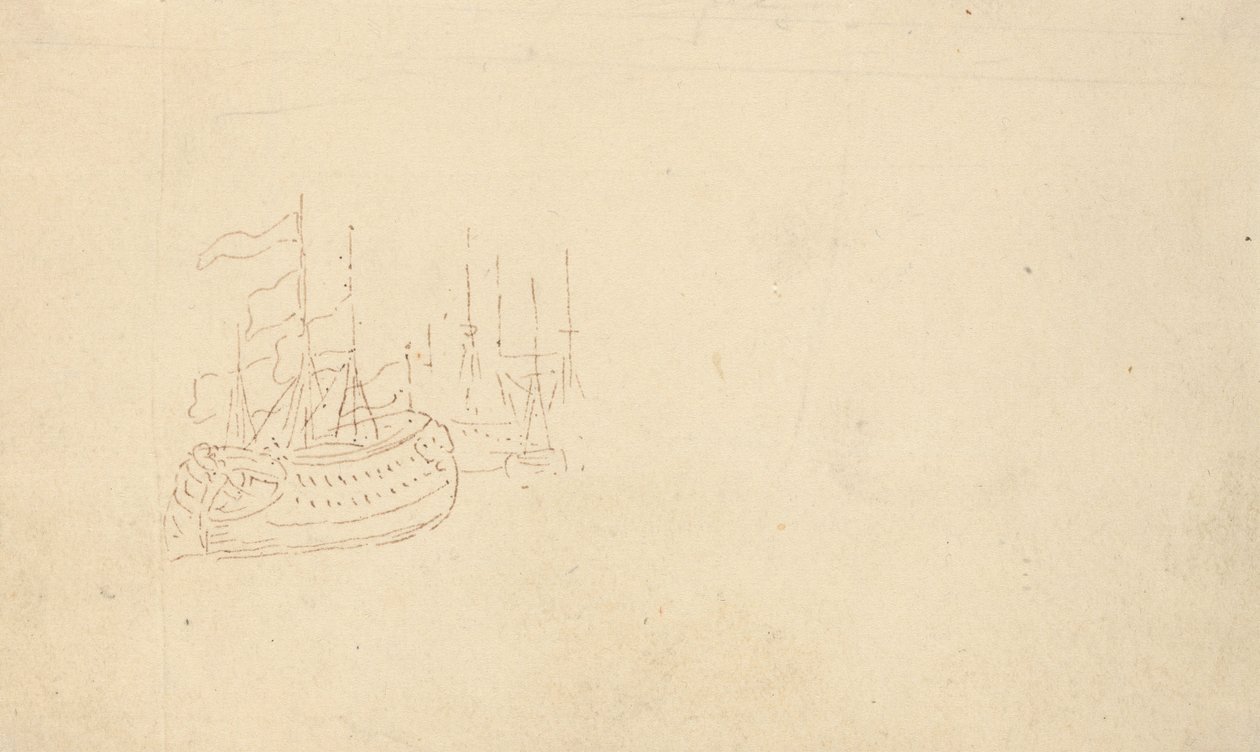 Albumtekening door Thomas Rowlandson