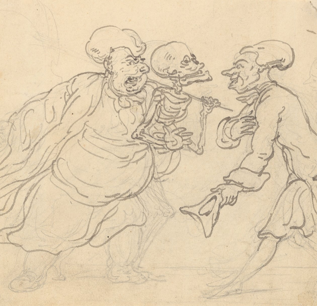Albumtekening door Thomas Rowlandson