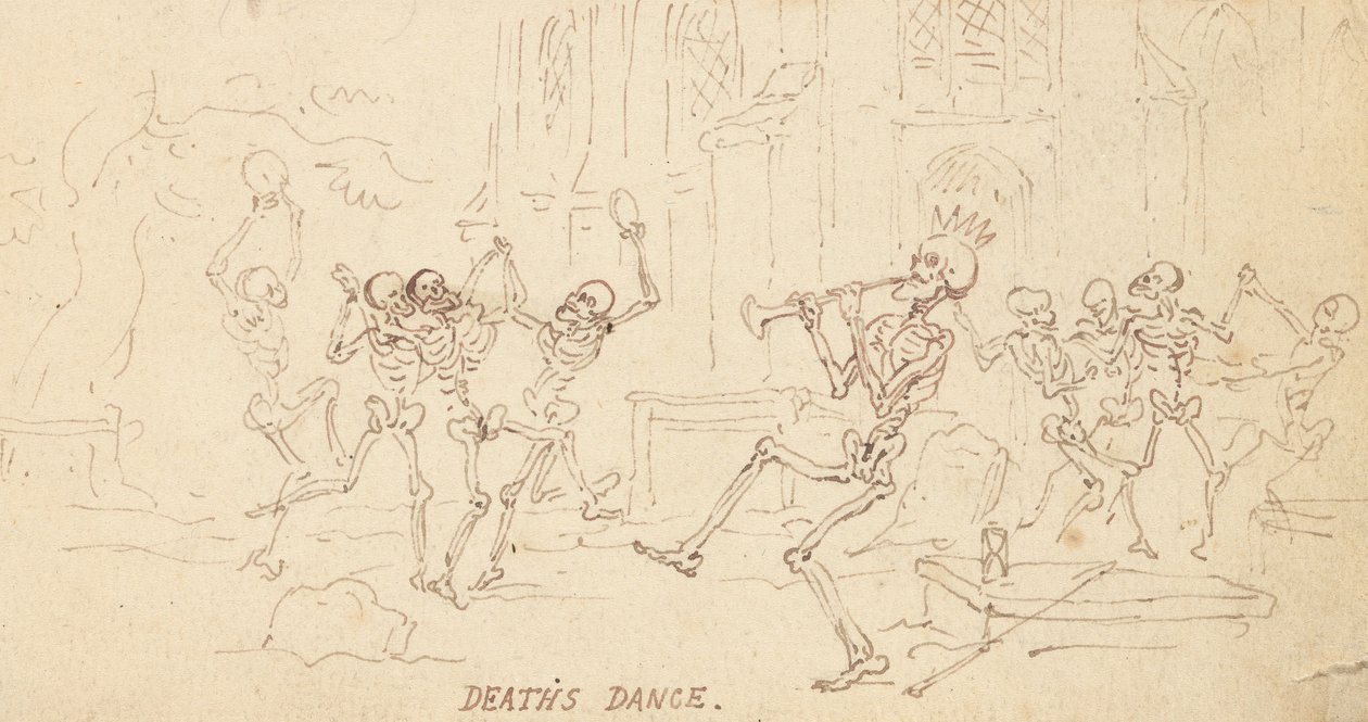 Albumtekening door Thomas Rowlandson