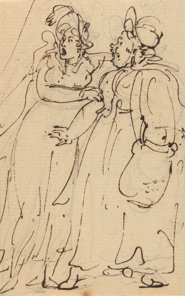 Albumtekening door Thomas Rowlandson