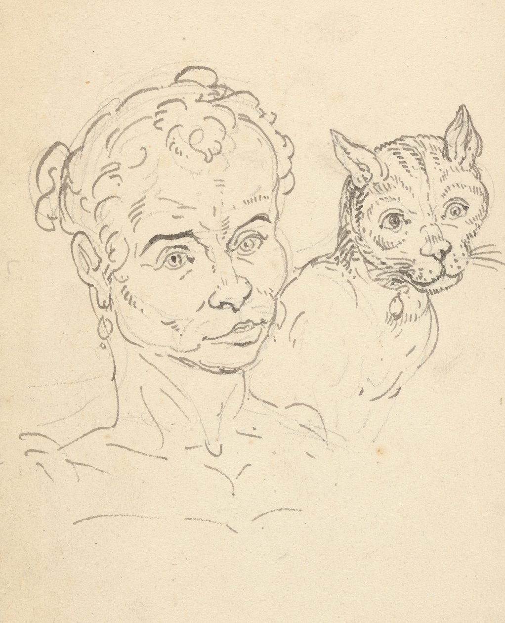 Albumtekening door Thomas Rowlandson