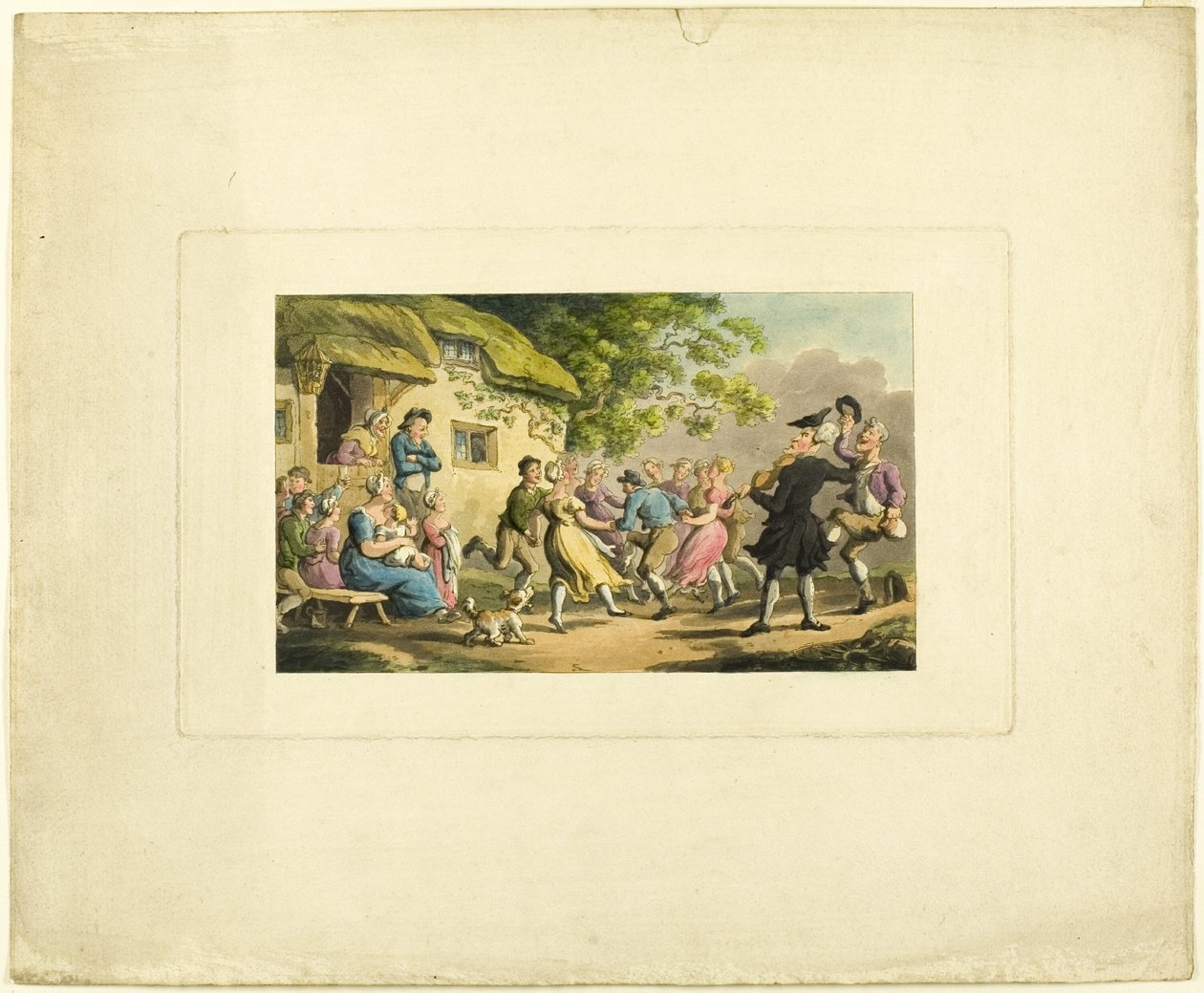 Doctor Syntax plattelandsport, uit De Tour van Doctor Syntax door Thomas Rowlandson