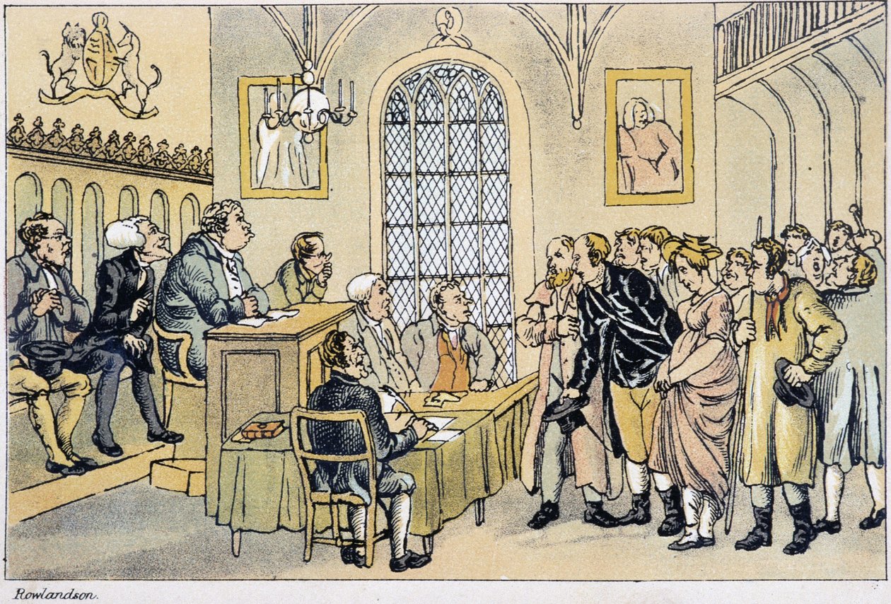 Dr. Syntax voor het gerechtshof - in 