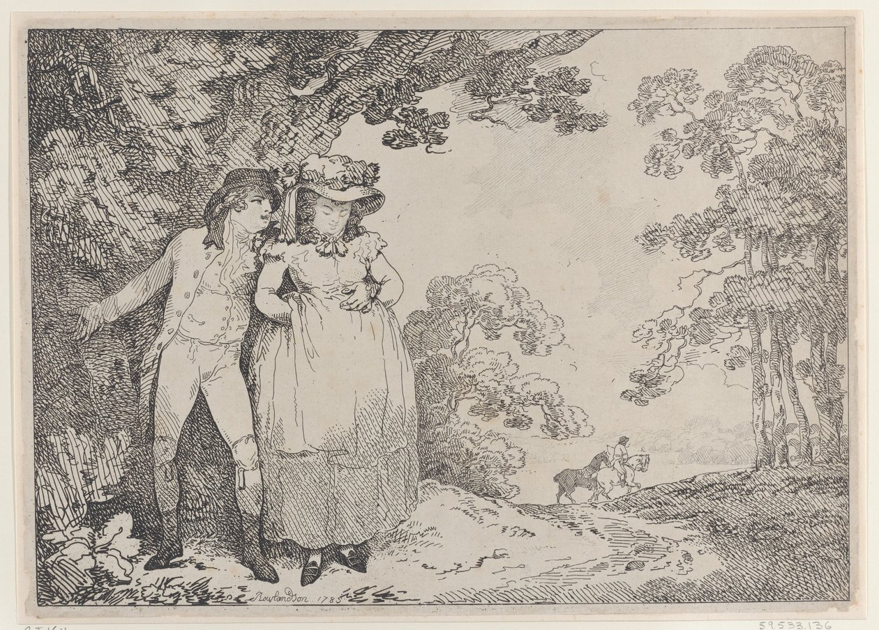 Daar gaan we, daar gaan we door Thomas Rowlandson