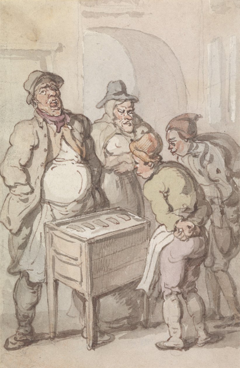 Pittige peperkoek – Alleen pittig door Thomas Rowlandson