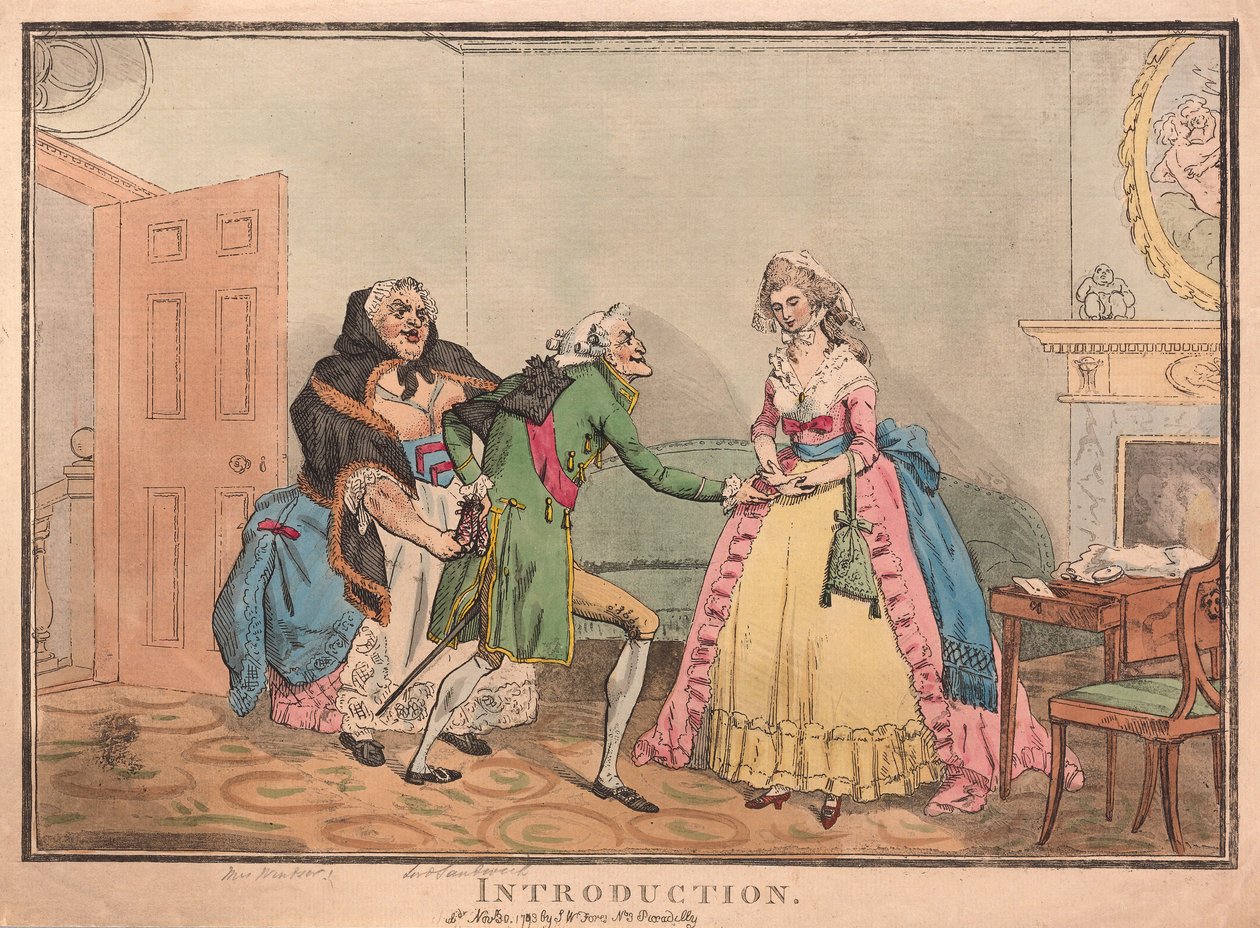 Introductie door Thomas Rowlandson
