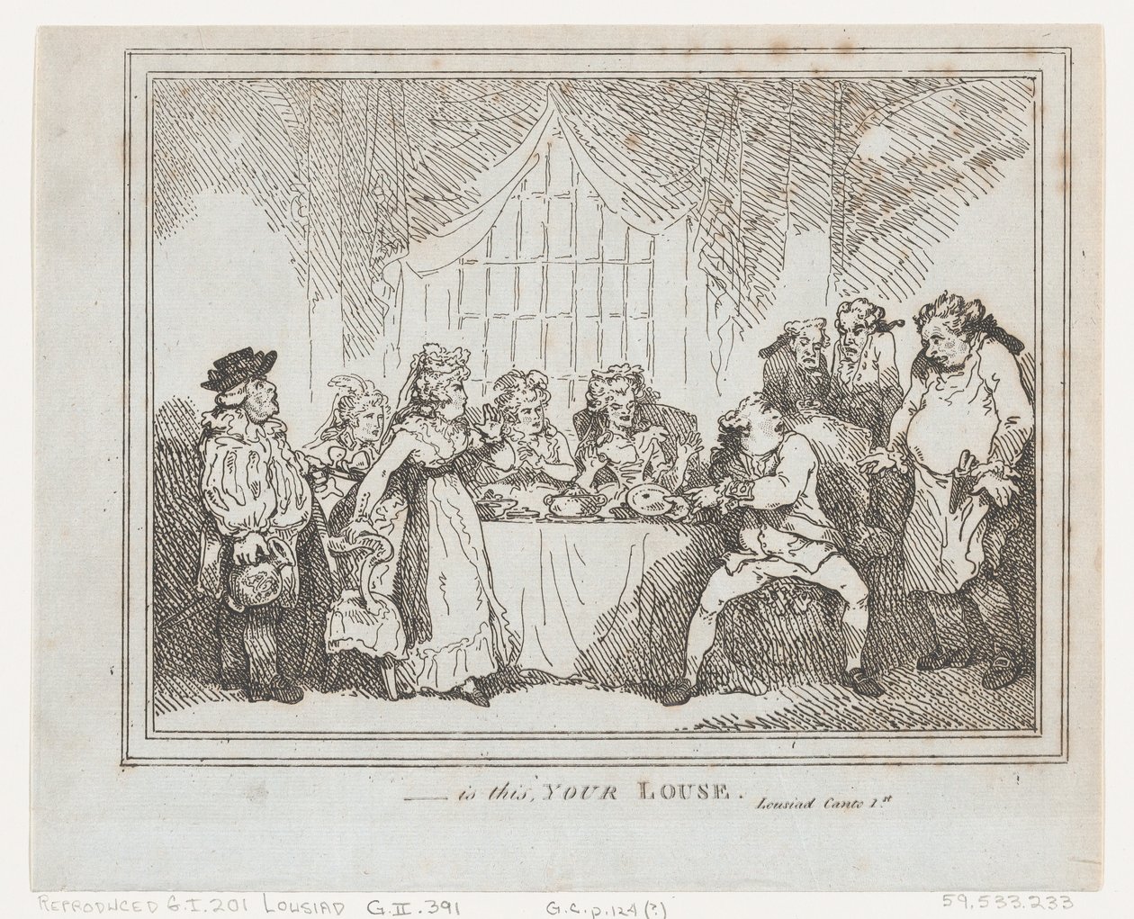 Is dit jouw luis door Thomas Rowlandson